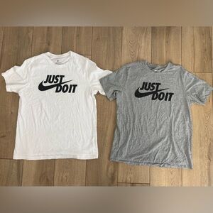 Nike Two-Tone The Nike Tee - White & Gray